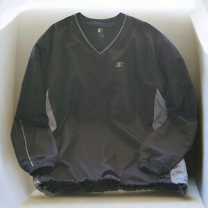 Starter shirt men’s size S reflective activewear dual layer zip pockets gr…